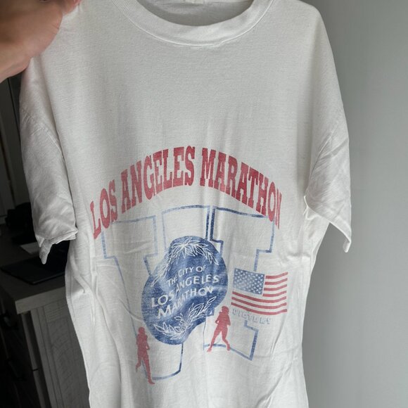 Los Angeles Marathon 1995 Tee - Size XL - Picture 2 of 3